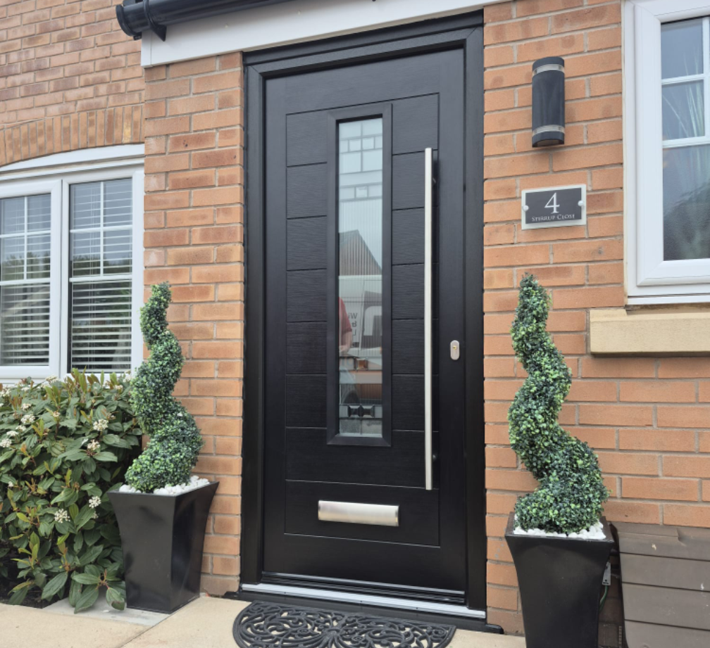Contemporary front doors